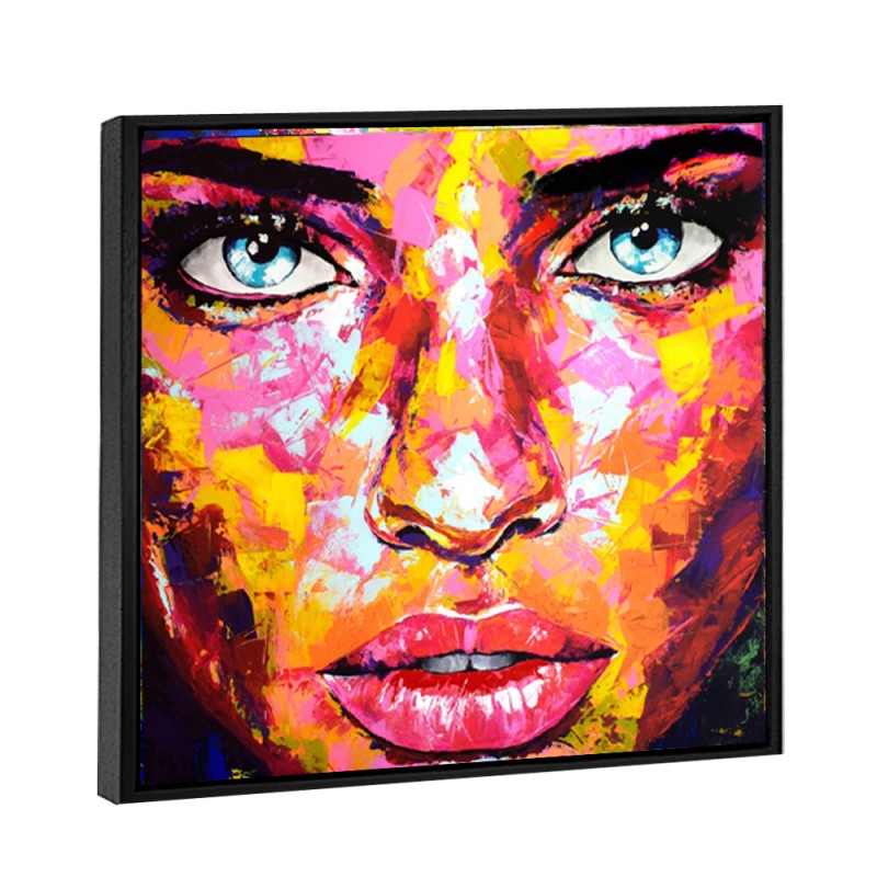 Framed canvas print from work 855 Eugen Dick