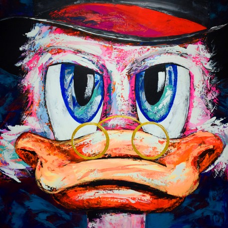 Dagobert Duck Scrooge McDuck Kunst Nr. 132